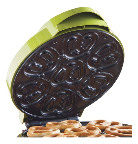 Brentwood ® Máquina Hacer Pretzels Maker Antiadherente 750w Color Verde / Green