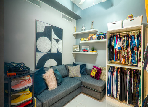Apartamento En Piantini En Torre Monaco Amueblado De 1 Habitacion Con Estudio 103m2 Piso Alto