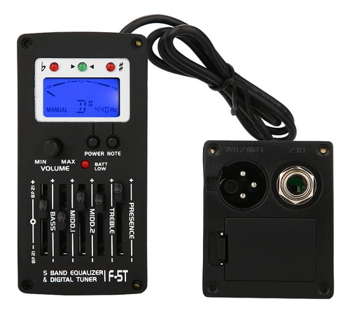 Preamplificador De Guitarra Tbest, Ecualizador De Preampl...