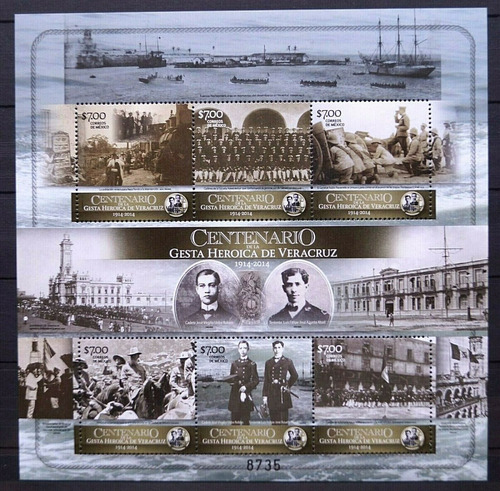Imagen 1 de 1 de México 2014 : Centenario De La Gesta Heroica De Veracruz