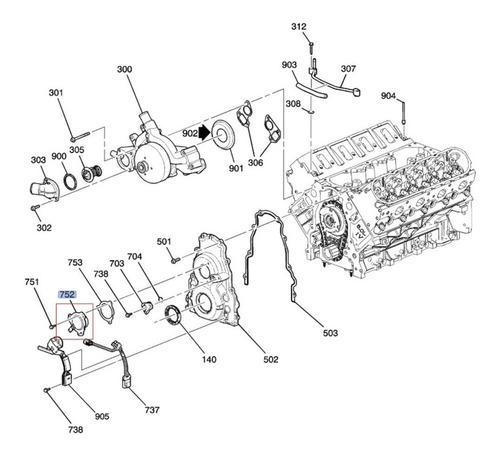 Iman Actuador A. Levas Chevrolet Express 2500 6.0l V8 2013