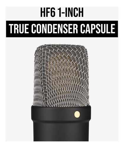 Micrófono De Condensador Røde Nt1 Signature Series Black