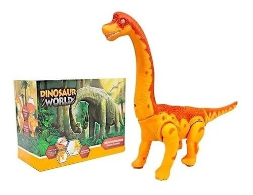 Muñeco Dinosaurio Pone 3 Huevos Luces Y Sonidos 44cm Juguete