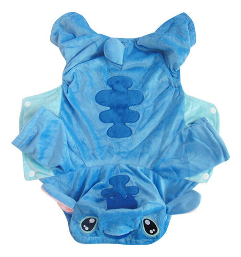 Navidad Ropa Para Mascotas Stitch, Abrigo Con Capucha,