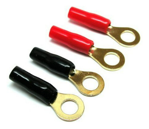 Terminal Anillo Crimpado 8 Gauge - 2 Pares