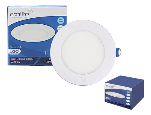 15 Pz Plafón Led Empotrable Luz 6w Ip20 Blanco Frío 6500k Blanco