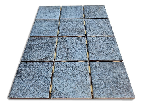 Imagen 2 de 10 de Cerámica Samoa Azul Caja X 1,95 Revestimiento Para Piscinas