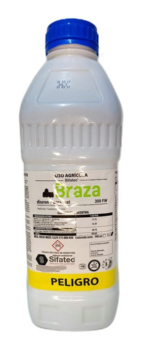 5 Lt Braza Diuron + Paraquat Elimina Zacate Y Hierbas 