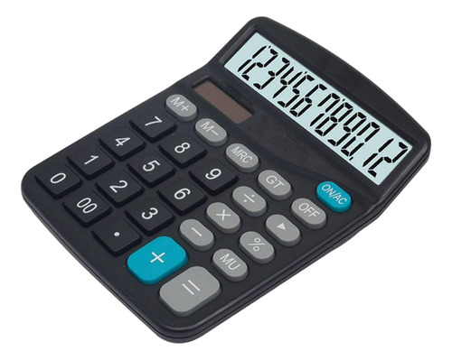 Calculadora Portátil De Escritorio Número Grande 12 Dígitos