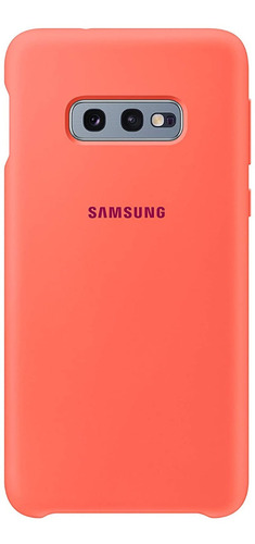 Case Samsung Silicone Cover @ Galaxy S10e Original Salmon