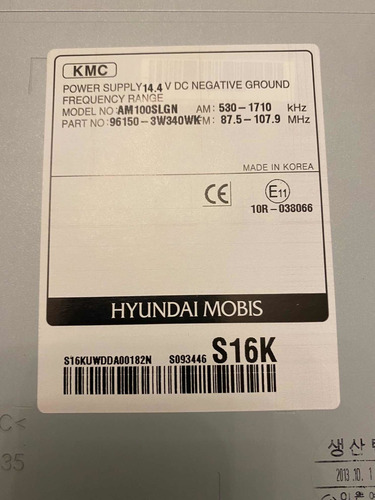 Imagem 6 de 10 de Som Automotivo + Moldura Original Kia Sportage 2015