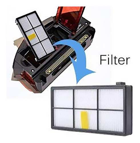 1 Kit De Piezas De Recambio For Irobot Roomba 960 980 990