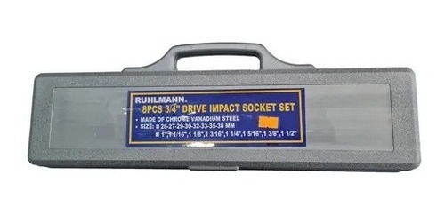 Kit Juego Tubos Impacto Encastre 3/4 26-38mm Ruhlmann