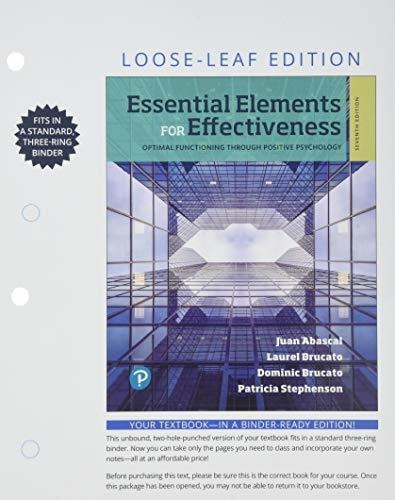 Book : Essential Elements For Effectiveness For Miami Dade.