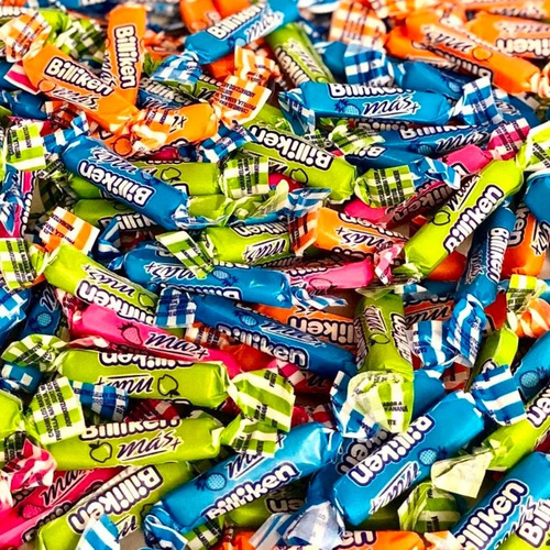 Caramelos Billiken Mas+ Frutal Masticables Surtidos 600 Grs.