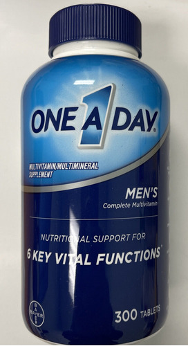 One Day Men Multivitaminico Bayer 300 Capsulas 