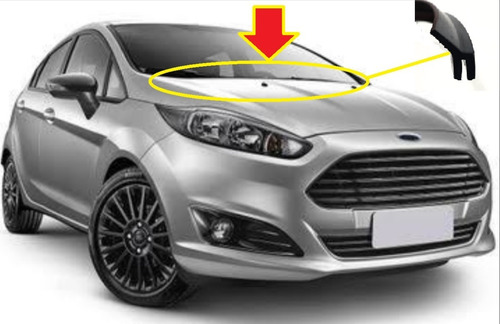 Borracha Da Churrasqueira Ford New Fiesta Mexicano Ano 2014