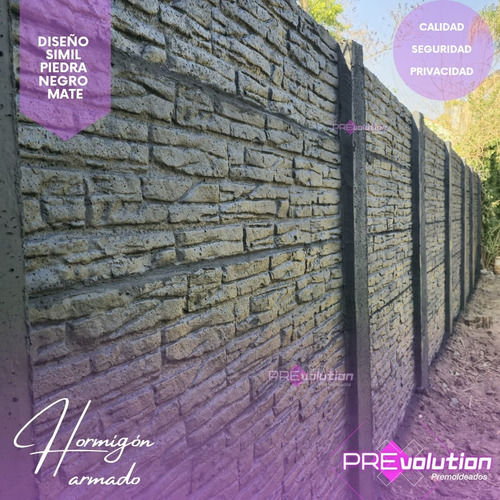 Pared Cerco Perimetral De Hormigon Armado Premoldeado