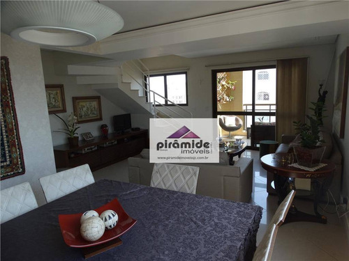 Imagem 23 de 30 de Cobertura Com 5 Dormitórios À Venda, 312 M² Por R$ 2.200.000,00 - Vila Adyana - São José Dos Campos/sp - Co0041