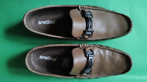 Zapatos Mocasines Aretina 26 Mx Hombre Usados