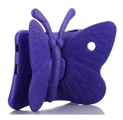 Imagen 2 de 3 de Funda Para Tablet Lenovo M8 8 (8705/8505) Goma Mariposa