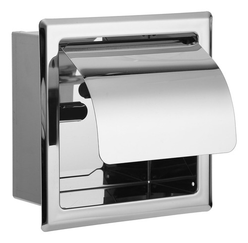 Rollo De Papel Higiénico Con Espejo, Toalla De Papel De Acer