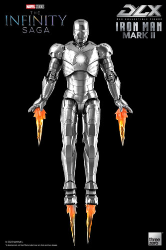 The Infinity Saga Iron Man Mark 2 Figura Threezero Dlx