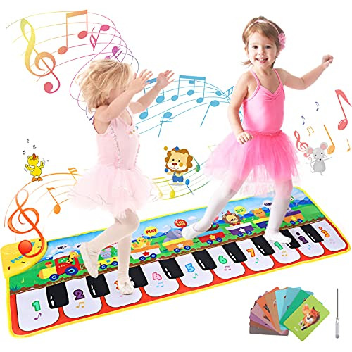 Fixget Alfombrillas Musicales Para Niños, Alfombrilla Para T