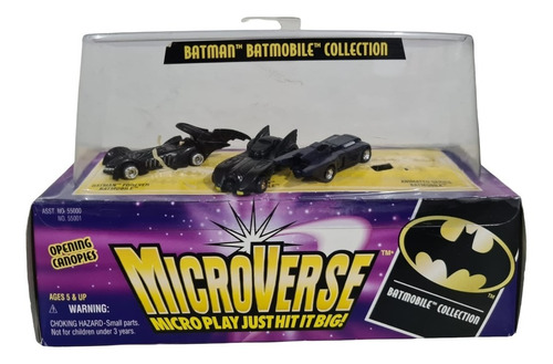 Batman Microverse Batman Batimovil Batmobile Kenner Daño