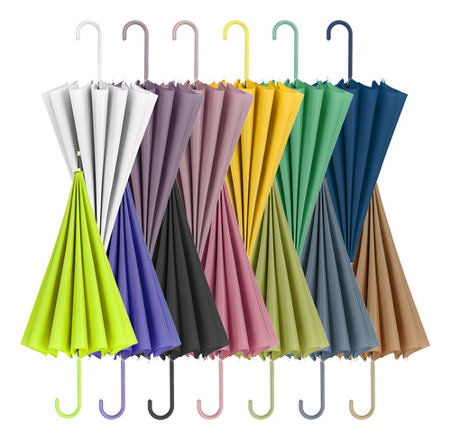 Kit De 5 Sombrillas Plegables Reforzadas De Lujo Vini-piel.