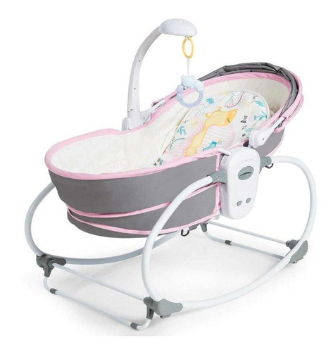 Silla Mecedora Moisés 5 En 1 Musical Para Bebe Niña Niño