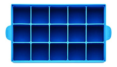 Cubiteras De Silicona Farberware Pro Con Tapa, 4 Pzas., Azul
