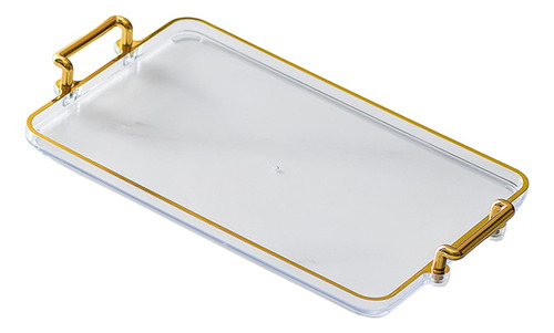 3 Granja Bandeja De Servicio Blanco 27,7 Cm X 13,4 Cm