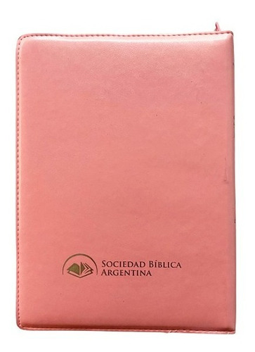 Biblia Reina Valera 1960 Letra Gigante Cierre Pjr Conc. Rosa