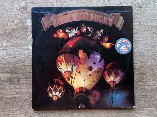 Disco Lp Three Dog Night - Around The World With (1973) R45