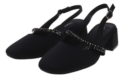 Zapatillas Para Mujer Elegantes Tacón De Vestir Moda Elo