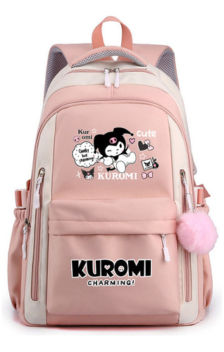 Mochila Escolar Para Estudiantes De Marca Compartida Kuromi