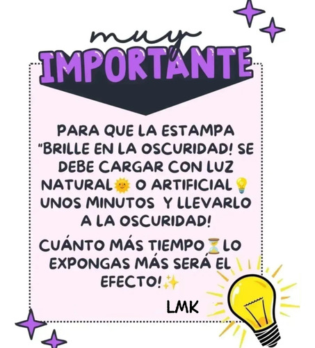 Pijama M/larga Estampa Brilla En La Oscuridad