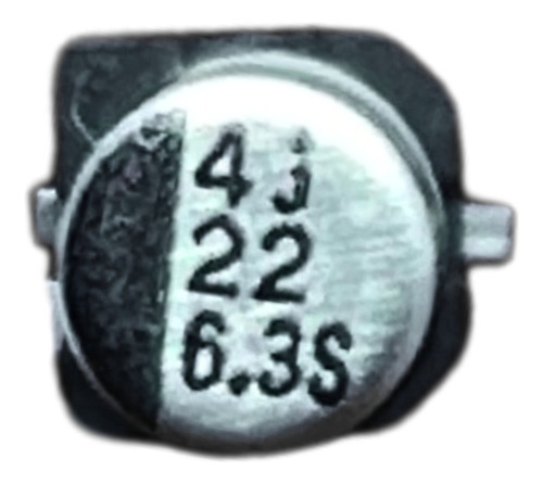 Capacitor Eletrolitico 22uf/6,3v Smd 105º 4x5,3mm Samwha