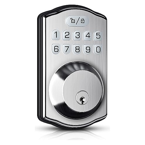 Keyless Entry Door Lock With Keypad,smart Door Lock For...