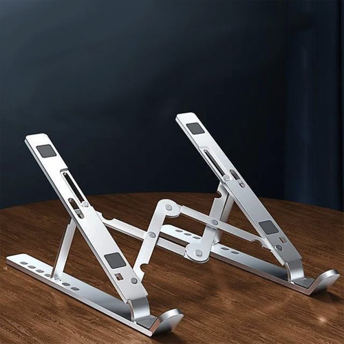 Soporte Portatil Aluminio Plegable Para Notebook Tablet