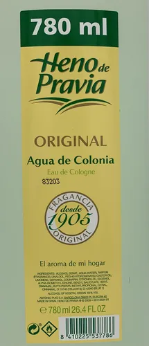 Perfume Heno De Pravia Original Cologne Water 780 Ml (paquet