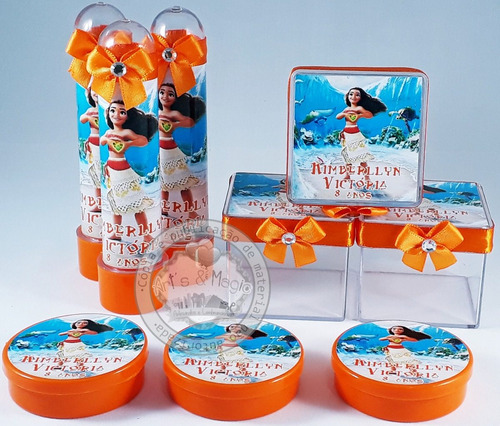 Imagem 1 de 2 de Kit Personalizado Moana