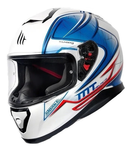 Capacete Mt Thunder 3 Storke Azul