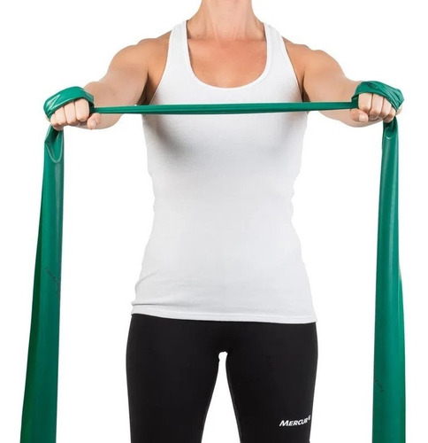 Faixa Elástica Thera Band Fisioterapia Pilates 1,20 M Forte