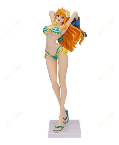 Figura Acción One Piece Nami Bikini Sexy Cute Kawaii Regalo