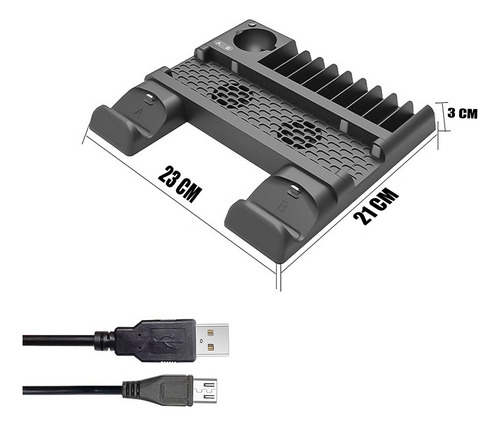 Soporte Iplay Slim P-4 Vertical Para Consolas