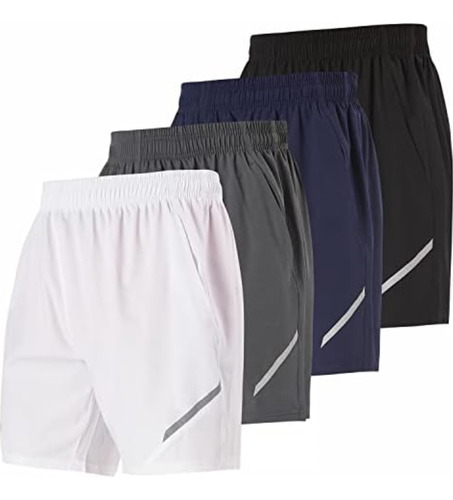 Ultra Performance - Paquete De 4 Pantalones Cortos / Shorts