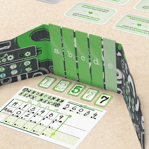Imagen 2 de 6 de Juego De Mesa Estrategia Descifrá El Código Buró
