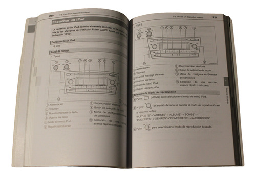 Toyota Corolla 2016 Manual Del Propietario (Usado)